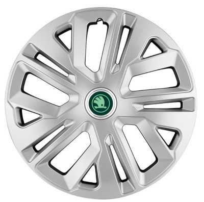 Set 4 Capace Roti Skoda Nou Verde, model Raven Gray, R14 foto