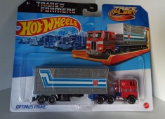 Macheta Hot Wheels - Transformers Optimus Prime camion 1/64