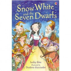 Snow White And The Seven Dwarfs - Paperback brosat - Lesley Sims - Usborne Publishing