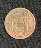 Moneda 5 lei 1930 H