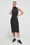 Adidas Originals rochie culoarea negru, mini, dreaptă