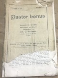 CRT12DE Revista Veche Religie 1909 Germana / Antique Teology Magazine - Pastor bonus Dr C Willems Trier Alfabet Gotic Colectie