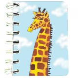 Cumpara ieftin Carnet cu Spira Girafa 7x10 cm, 75 Foi Velina, Hartie 90g/mp, Coperta Lucioasa, Soapta Stelelor