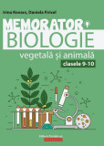 Memorator de biologie vegetală şi animală pentru clasele IX-X - Paperback brosat - Daniela Firicel, Irina Kovacs - Paralela 45