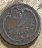 MNDSTR AUT23 Austro-Ungaria 2 hellar 1911