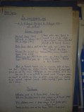 Manuscris Otilia Cazimir, 2 pag, Iasi, aug 1959