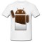 Tricou &quot; Android ice cream sandwich, Hello! &quot;