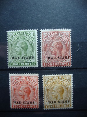 FALKLAND GEORGE V SERIE SUPRATIPAR MH foto