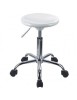 Scaun laborator Berna, PVC, Cadru cromat, Inaltime reglabila, 80 kg