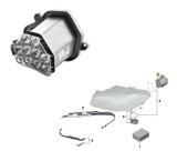 Modul LED BMW Seria 5 (F10/F11), 12.2009-06.2013, partea stanga, pentru semnalizare fata; LED,
