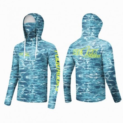 Bluza UV RELAX Blue Wave UPF 50+, Marime XS foto