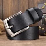 Cumpara ieftin Curea pentru barbati C-67, piele naturala, Negru