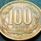 Moneda exotica 100 PESOS - CHILE, anul 1986 * cod 5139 = excelenta