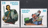Spania 1996 - Personaje de benzi desenate, MNH, Nestampilat