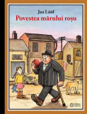 Povestea mărului roșu - Hardcover - Jan L&ouml;&ouml;f - Portocala albastră