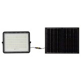 Reflector cu incarcare solara 20w 1800lm 6400k - negru