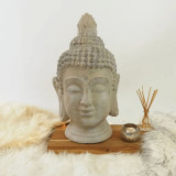 ProGarden Decora&Aring;&pound;iune Cap de Buddha, 23x22x45 cm