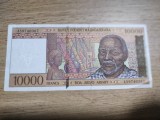MADAGASCAR 10.000 FRANCI 1995 SUPERBĂ