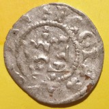 Polonia 1/2 groschen ND 1447 argint Cazimir lV Jagellonsky