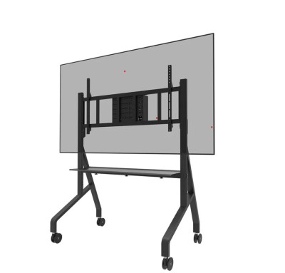Stand podea mobil/fix Neomounts FL50-575BL1; pentru display-uri cu diagonale 65&amp;quot;-110&amp;quot;, foto