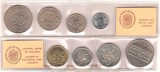 SV * ISLANDA * SET MONETARIE 1 KRONA si 5 - 10 - 50 KRONUR 1975 * UNC, Europa, Cupru-Nichel