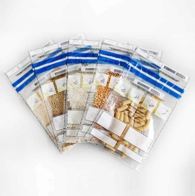 Pungi securizate transparente pentru probe cereale plicuri securitate 100 bucati foto