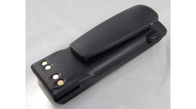 Baterie radio VHBW de &amp;icirc;nlocuire pentru Motorola FTN6573, PMN4047BR, PMNN4047 - 1800 mAh 7,5 V Li-Ion + clemă pentru curea foto
