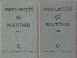 Reflectii si maxime (2 volume cartonate) - Constantin Badescu