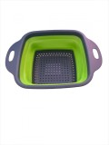 Filtru Pliabil din Silicon Patrat, Capacitate de 2 Litri Handy KitchenServ
