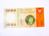 Rară! Polonia 1000 Zloți/Zlotych 1965,bancnota din imagini la cel mai mic preț