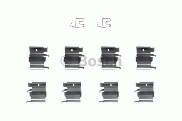 Set accesorii, placute frana SUZUKI GRAND VITARA I Cabriolet (GT) (1998 - 2005) BOSCH 1 987 474 381