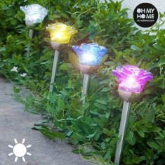 Lampa Solara Flower Oh My Home foto