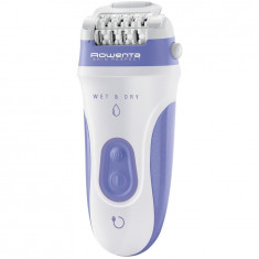 Epilator Rowenta Skin Respect EP8020F0 , Wet&amp;amp;amp;Dry, 40 min, cap pivotant, 2 viteze, Dermo Protect, alb foto