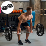 Cumpara ieftin SPORTNOW Set de 2 discuri de10kg greutate din otel cu acoperire din cauciuc, gaura &Oslash;5cm pentru mreana si manere pentru utilizare manuala