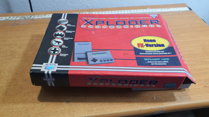 PS1 Xploder Professional + X-Assist Ultimate Cheat Playstation 1 #A1172