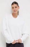 Adidas bluză femei, culoarea alb, uni IW1267