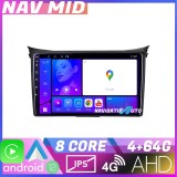Navigatie Hyundai i30 2011-2016 Android 12, 4GB RAM, 64GB, CarPlay