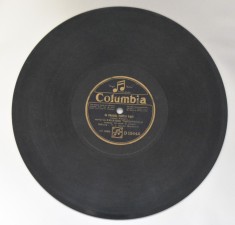 Zavaidoc Th. - Foae verde ca lipanu / In pragul portitei tale - disc ebonita patefon/gramofon Columbia