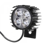 Far LED Trotineta Electrica cu Claxon, Compatibil Kugoo M4, 12-80V, 66x56x33mm, Universal