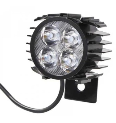 Far LED frontal pentru trotineta electrica far cu claxon gen kugoo m4 foto