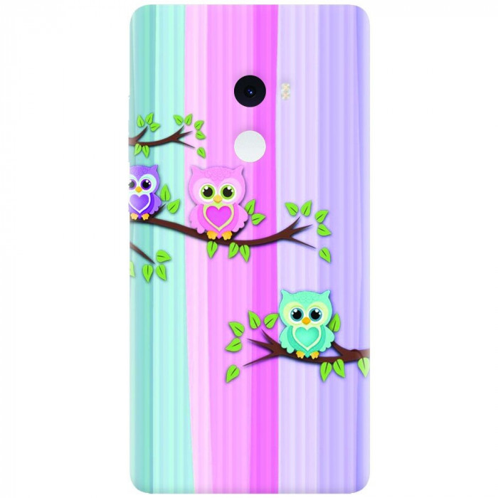 Husa silicon pentru Xiaomi Mi Mix 2, Cute Owl