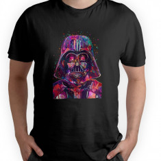 Tricou personalizat barbat &quot;DARTH VADER MOSAIC&quot;, Negru, Bumbac, Marime XXL