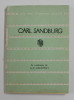 CARL SANDBURG - VERSURI , COLECTIA &#039; CELE MAI FRUMOASE POEZII &#039; , 1966