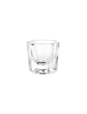 Pahar din sticla acrilica pentru cosmetica foto