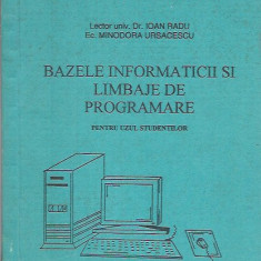 Bazele informaticii si limbaje de programare - Ioan Radu | Okazii.ro