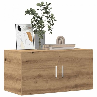 vidaXL Dulap de perete, stejar artizanal, 80x39x40 cm, lemn prelucrat 856029 foto