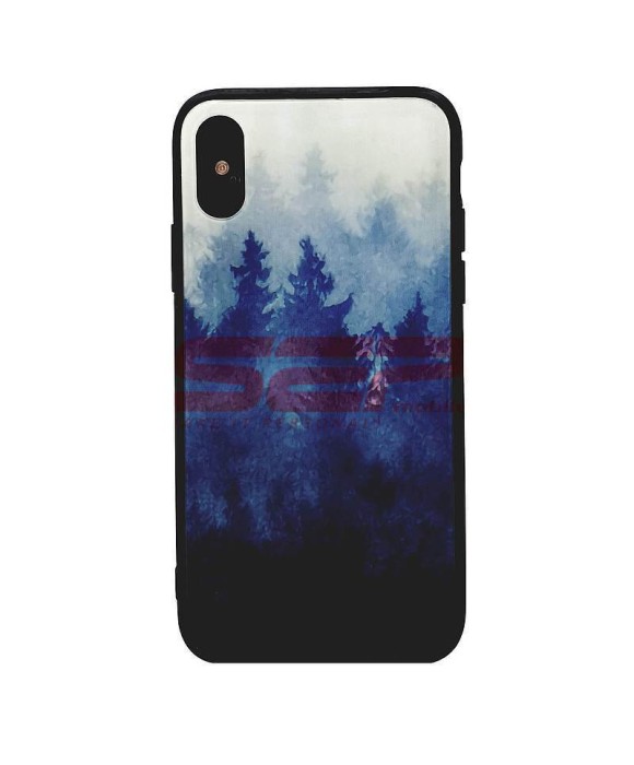 Toc TPU &amp; Glass Apple iPhone X Design 11