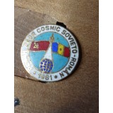 Insigne (5) Primul zbor cosmic Roman Rus 1981