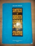 Sinteze si exercitii lexicale lingvistice si stilistice- Iulian Ghita