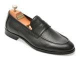 Mocasini eleganti LE COLONEL negri, 65923, din piele naturala